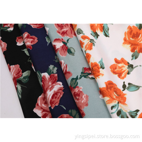 In Stock Soft Twill Textiles Printing Fabrics Rayon